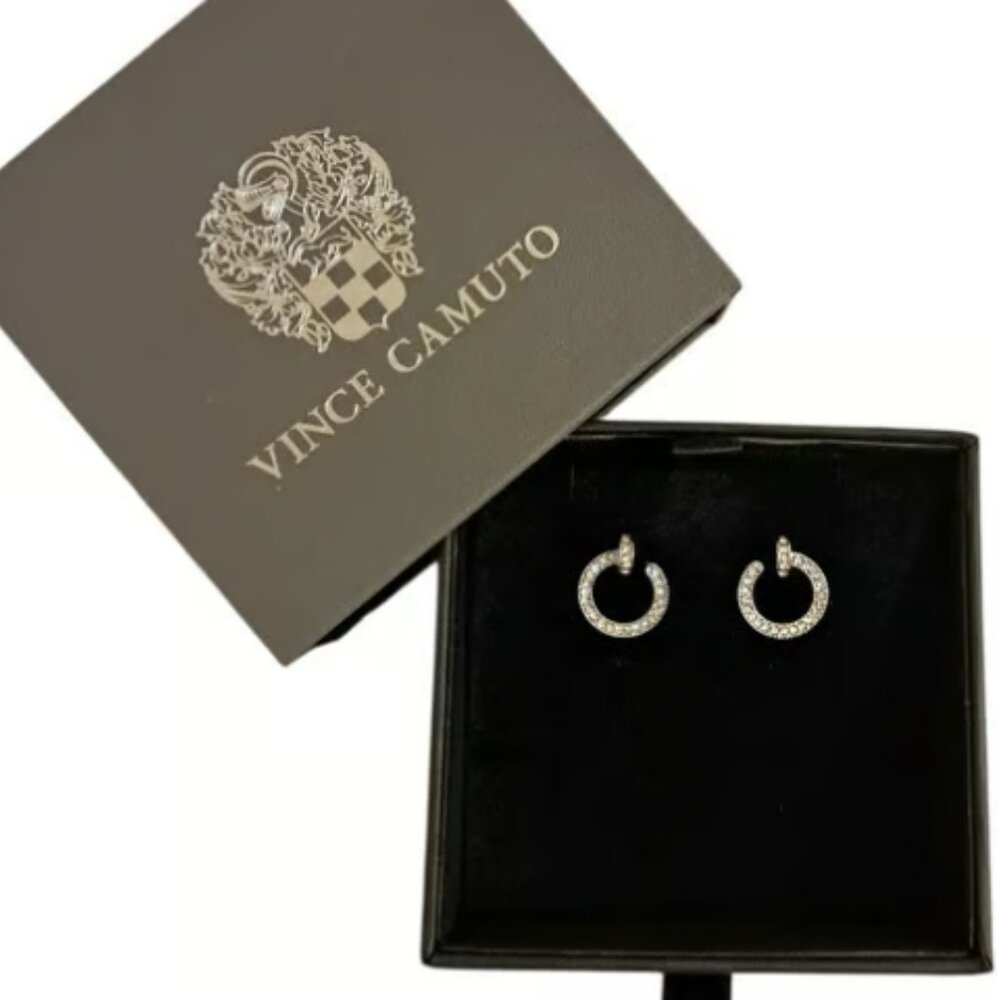 💲SOLD💲Vince Camuto Ayla Crystal Earrings New in Box